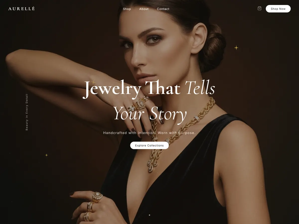 AURELLÉ: eCommerce_&_Retail project by SoulPlex Studios