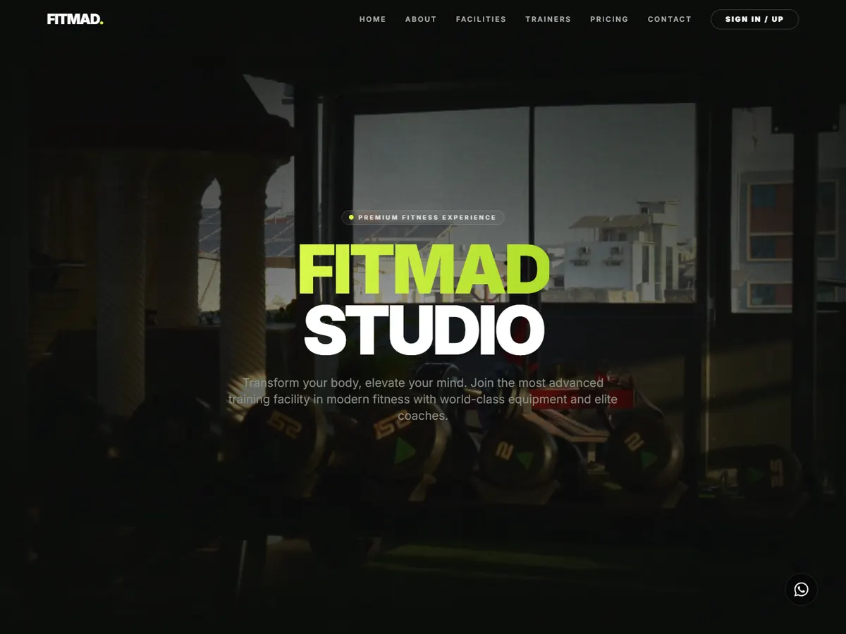 FITMAD: Health_&_Fitness project by SoulPlex Studios
