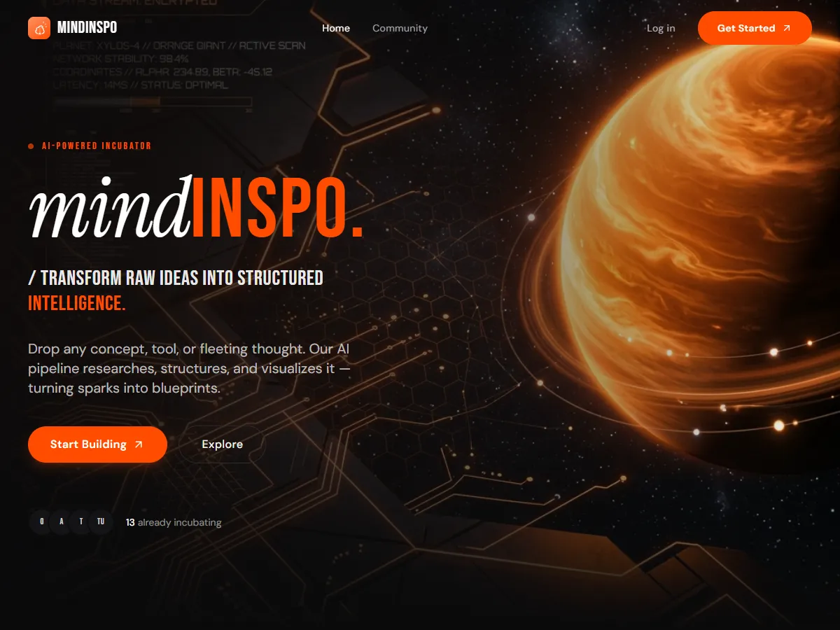 MindInspo: AI_Agent project by SoulPlex Studios